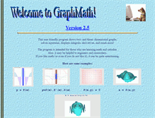Tablet Screenshot of graphmath.com